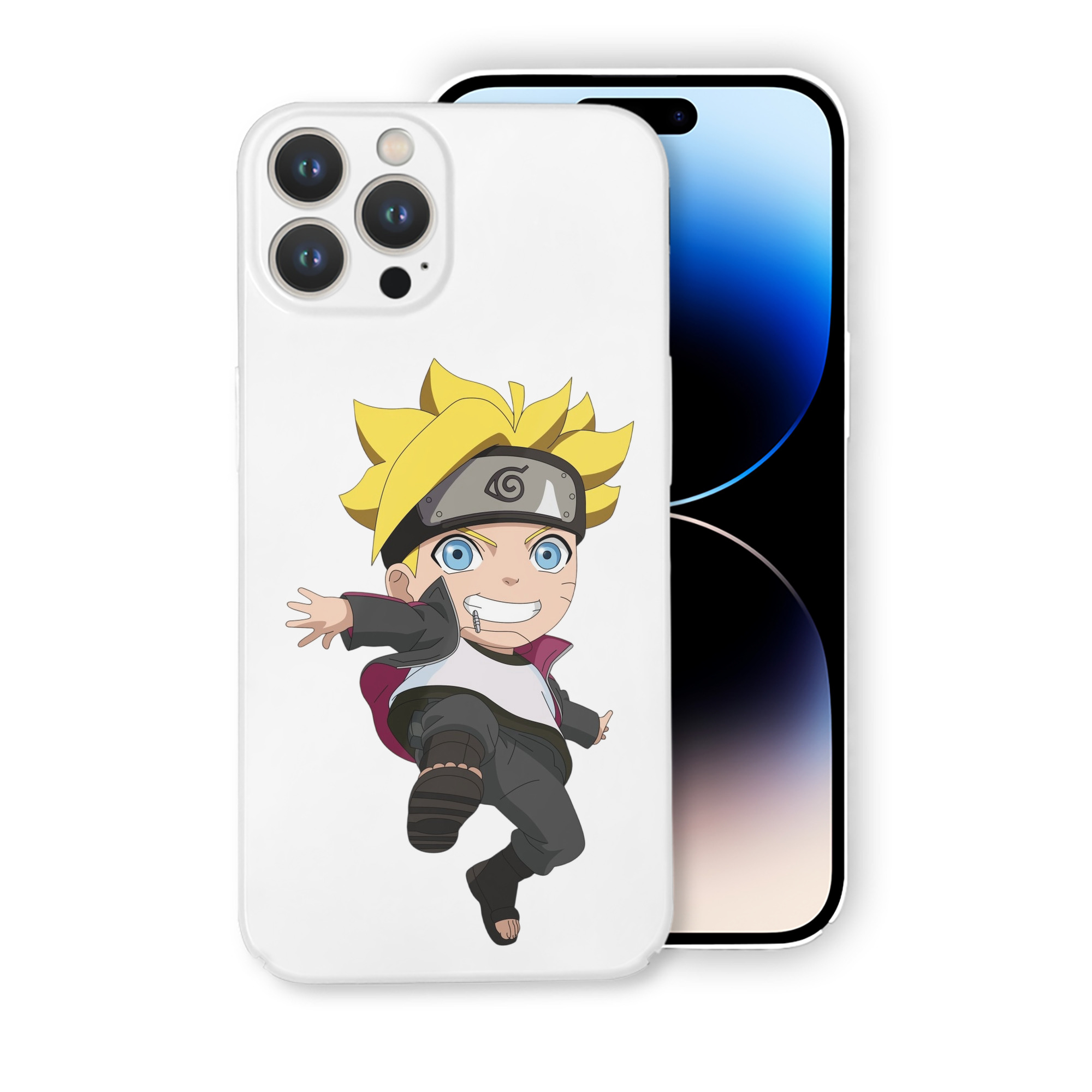 （画像用） NARUTO -ナルト- うずまき ボルト Uzumaki Boruto 【iPhone 14シリーズ対応】ハードケース